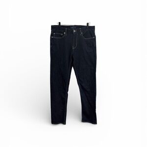 Five Four Men’s Deep Blue Straight Leg Jeans Cotton Blend